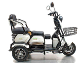 Электротрицикл GreenCamel Фродо X7, белый (60V 500W) дифференциал - Фото 1
