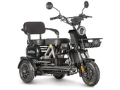 Электротрицикл Wanshida UN MOTO 60V 650Вт (черный) - Фото 0