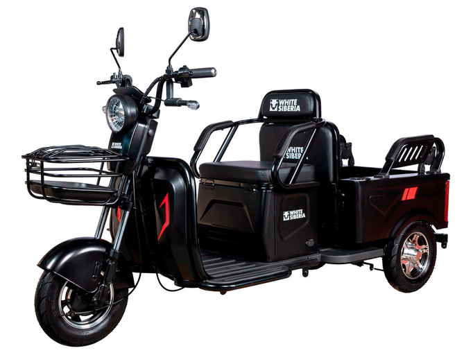 Электротрицикл White Siberia SIBTRIKE Max 2000W (2025)