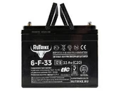 Тяговый аккумулятор RuTrike 6-F-33 (12V33A/H C20) - Фото 2
