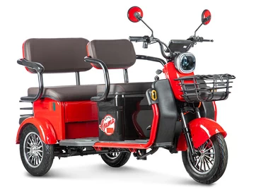 Электротрицикл Gelbert Kappa 48V/60V 650Вт (красный)